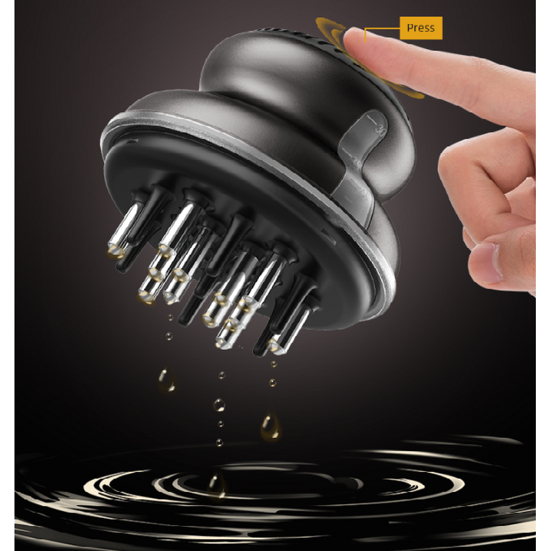 Scalp Massager Comb Manufacturer - Private Label Portable Liquid Medicine Import for Hair Regrowth Hair Brush