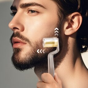 Derma Scalp Roller Manufacturer - Needle Liquid Guide Anti-Hair Loss Skincare Beard Care Regeneration Treatment for Baldness