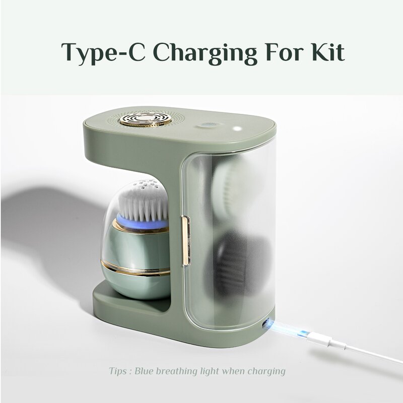 Facial Cleansing Brush Manufacturer - Hot Skin Care Beauty Machine Deep Cleaning Multi Functional Electric Silicone