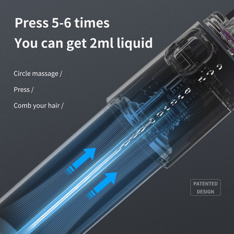 Hair Growth Products Manufacturer - Root Comb Applicator Bottle Scalp Oil Applicator Bottle Head Massager