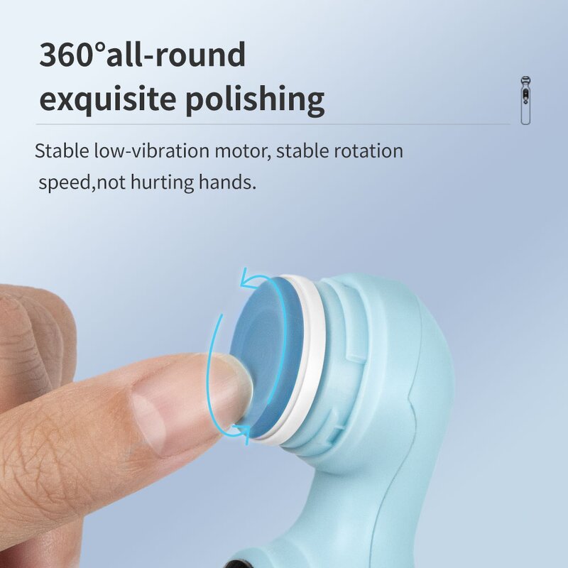 Electric Nail File Manufacturer - New Personal Beauty Care Portable Nail Trimmer Manicure Set