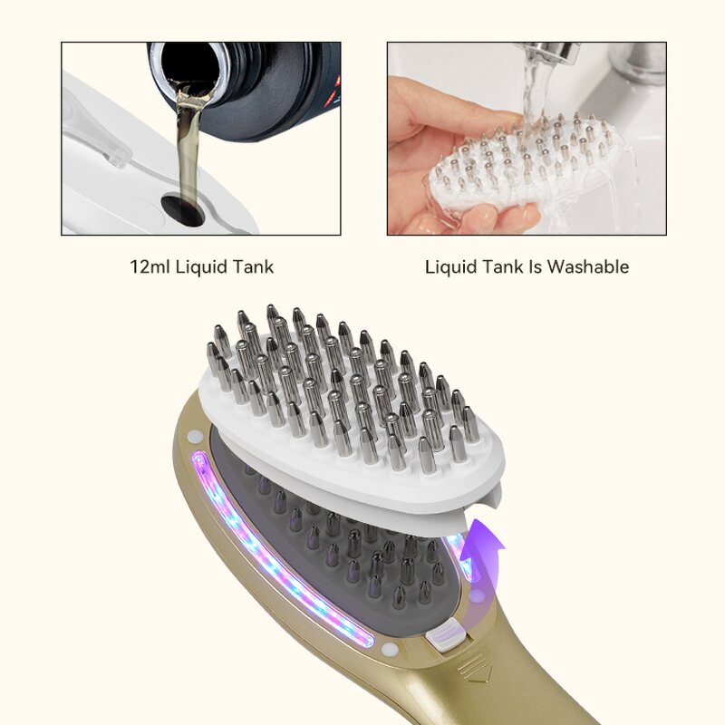 Hair Care Products Manufacturer - Private Label Organic Printed Hair Oil Scalp Applicator Hair Treatment