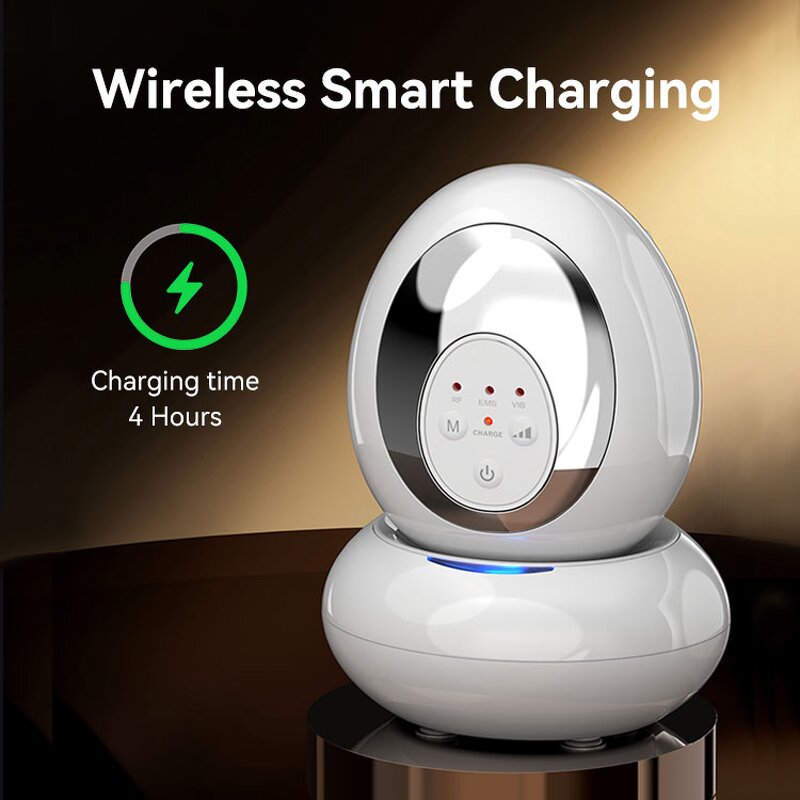 Face Lift Machine Manufacturer - Beauty Instrument Desktop Microcurrent 1MHz RF Skin Tightening Facial Cleansing