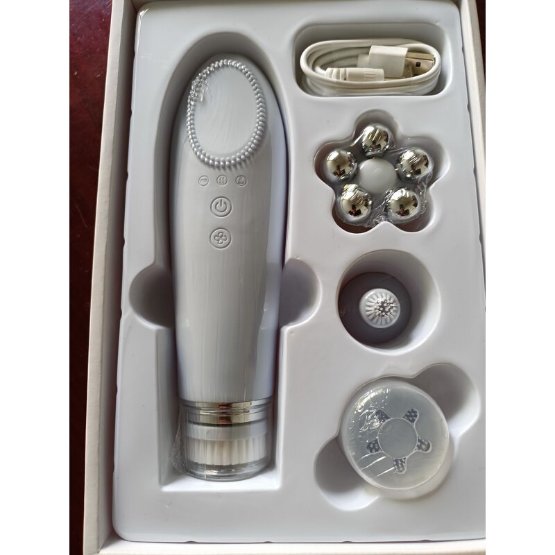 Facial Massager Brush Manufacturer - Skin Care Device Waterproof Soft Silicone Face Washing Electric Cleansing Brush