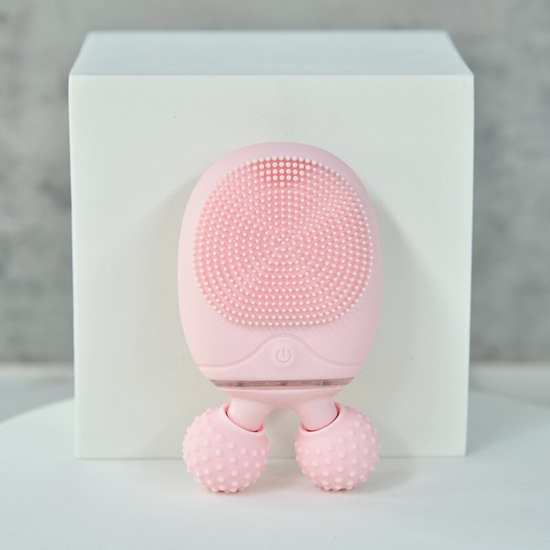Facial Cleansing Brush Manufacturer - High Frequency Rechargeable Silicone Deep Skin Scrubber and Pore Cleaner for Nose