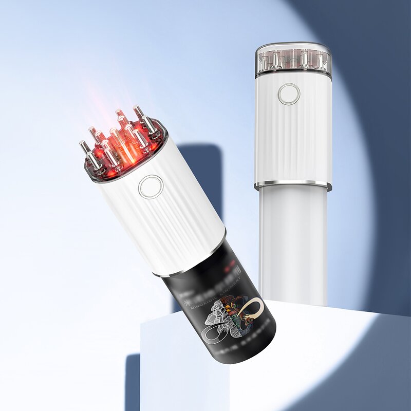 Scalp Oil Application Massager Manufacturer - Factory Anti Hair Loss Serum Herbal Tonic Liquid Guiding Comb Applicator