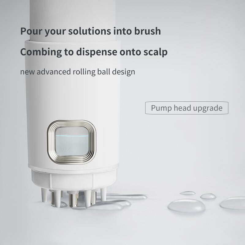 Hair Applicator Bottle Manufacturer - Factory Sale New Premium for Scalp Treatment Solutions Liquid Comb Massage Essential