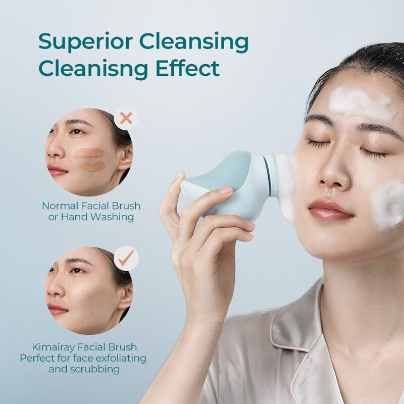 Facial Cleansing Brush Manufacturer - Beauty Products Wholesale Silicone Deep Cleansing Usb Ultrasonic Vibration