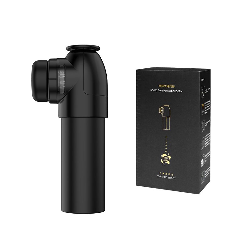 Scalp Hair Growth Comb Manufacturer - Home Use Plastic Handle Massage Brush Convenient Head Scalp Massager