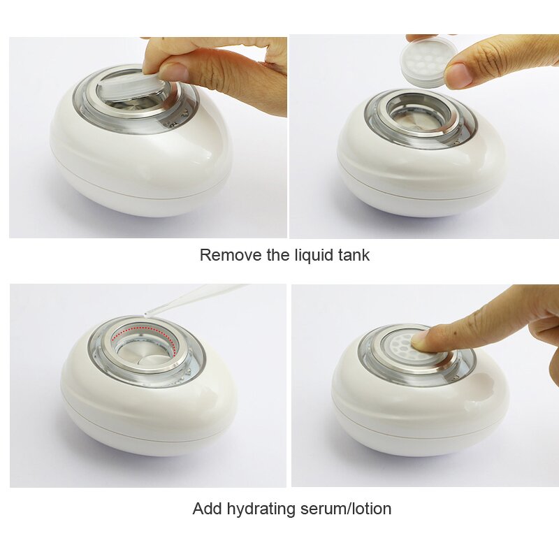 RF Facial Machine Manufacturer - Home Beauty Equipment LED Photon Stainless Steel Skin Care Tighten for Face Lift Radio Frequency