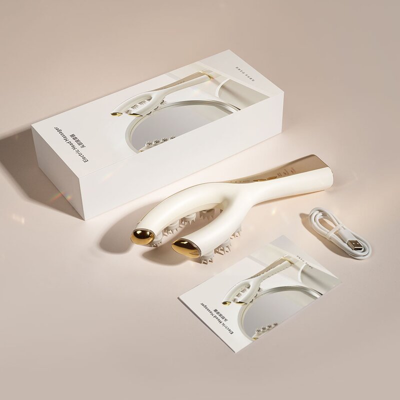 Anti Loss Hair Growth Comb Manufacturer - Factory Ems Massager Machine Silicone Head Massage Brush