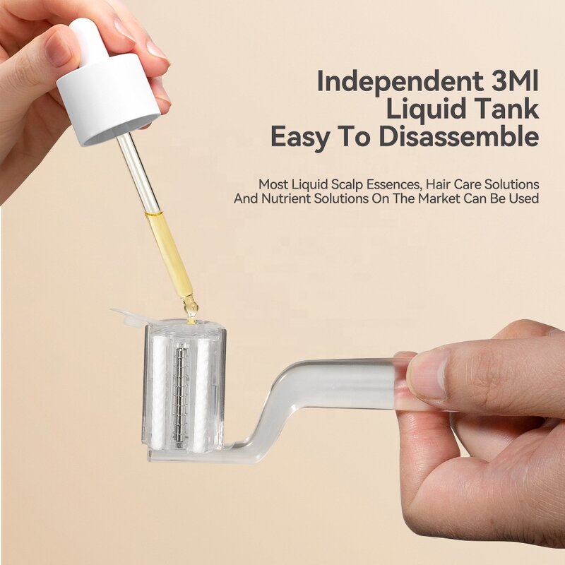 Derma Scalp Roller Manufacturer - Needle Liquid Guide Anti-Hair Loss Skincare Beard Care Regeneration Treatment for Baldness