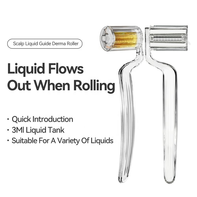 Derma Roller Manufacturer - Kimairay 0.25mm Stainless Steel for Beard Care Scalp Liquid Guide Stimulates Hair Regrowth