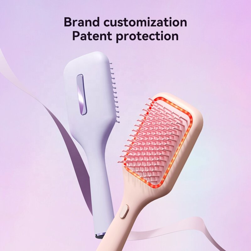 Air Cushion Scalp Comb Manufacturer - Micro-vibration Serum Dispenser Hair Oil Applicator with Airbag Liquid Guide