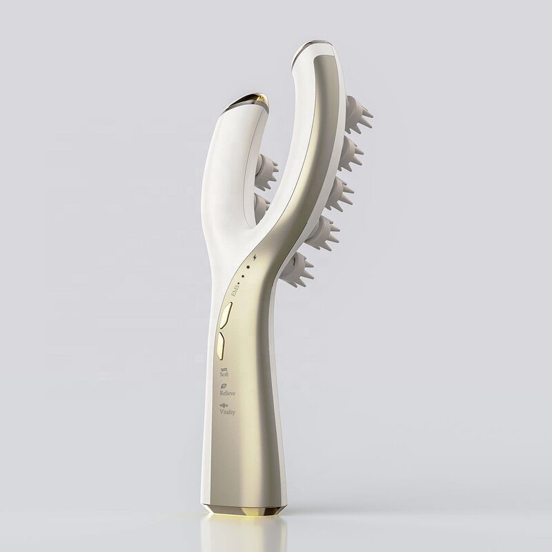 Head Massager Manufacturer - Scalp Massage Devices Red Light Therapy Electric Comb Brush for Hair Growth