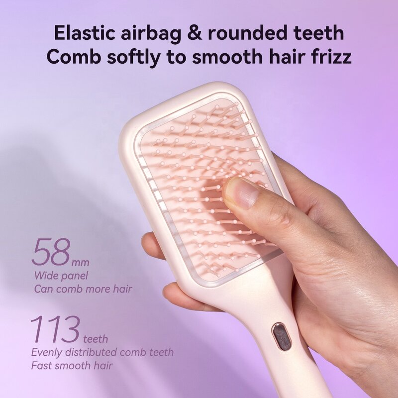 Air Cushion Scalp Comb Manufacturer - Micro-vibration Serum Dispenser Hair Oil Applicator with Airbag Liquid Guide