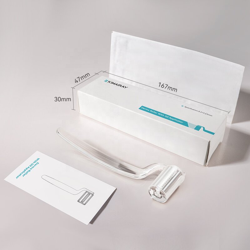 Derma Roller Manufacturer - Kimairay Stainless Steel 0.25mm Alloy for Beard Care Scalp Liquid Guide Stimulates Regrowth