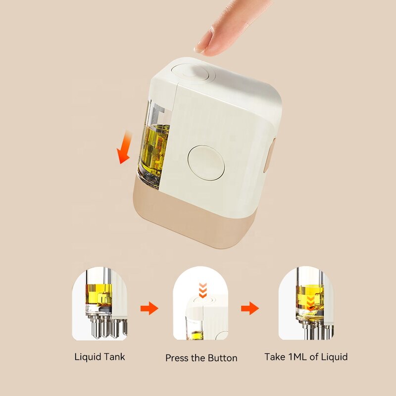 Hair Growth Products Manufacturer - Electric Scalp Massager Oil Applicator Vibration Serum Dispenser Hair Loss Comb