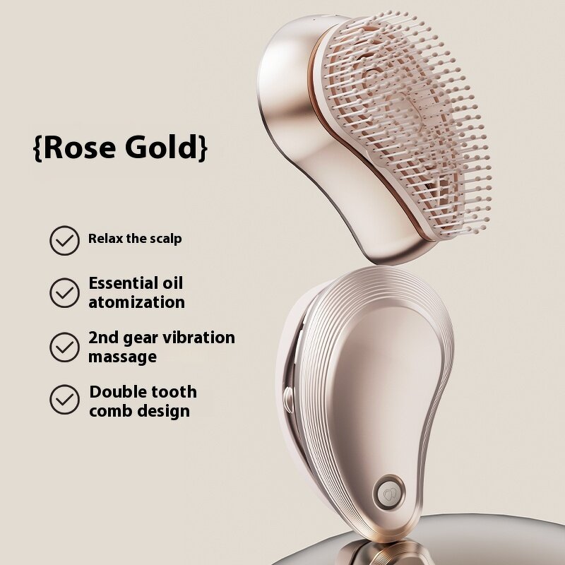 Detangling Hair Brush Manufacturer - Latest Electric with Scalp Massage Comb Vibration & Atomized Hair Oil Spray Mist Stimulator
