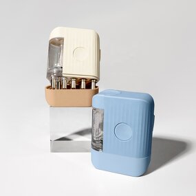 Hair Growth Products Manufacturer - Electric Scalp Massager Oil Applicator Vibration Serum Dispenser Hair Loss Comb