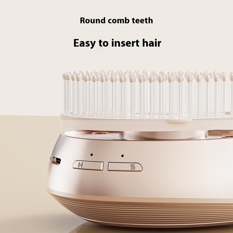 Scalp Massager Manufacturer - Electric Vibrating LCD Hair Brush Comb Aerosol Oil Spray Household Beauty Stimulator Head