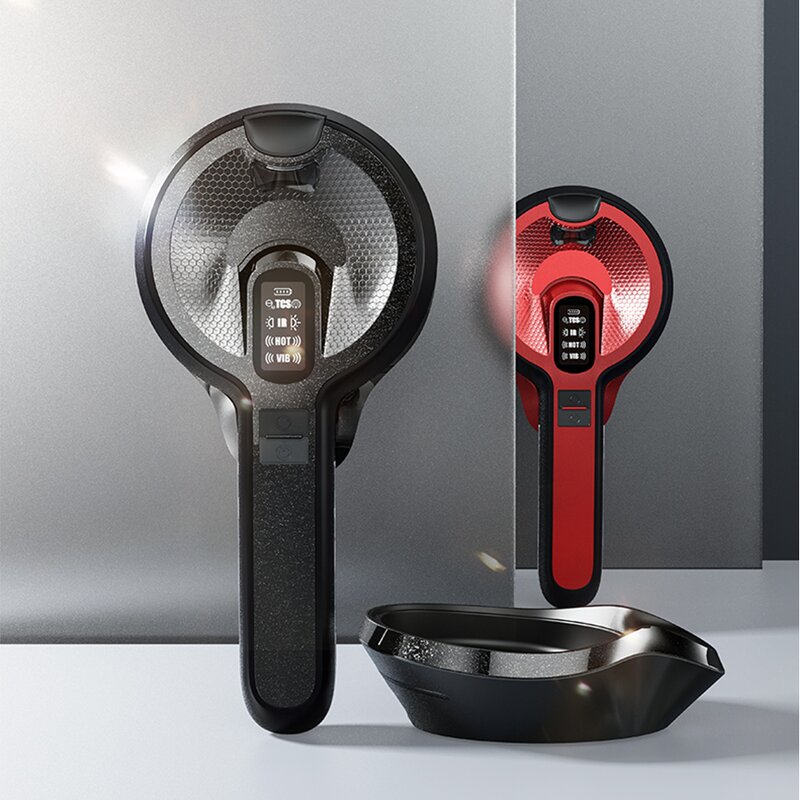 Electric Scalp Massager Manufacturer - Head Massage Vibrating Brush Rechargeable Soft Tooth Heating Comb