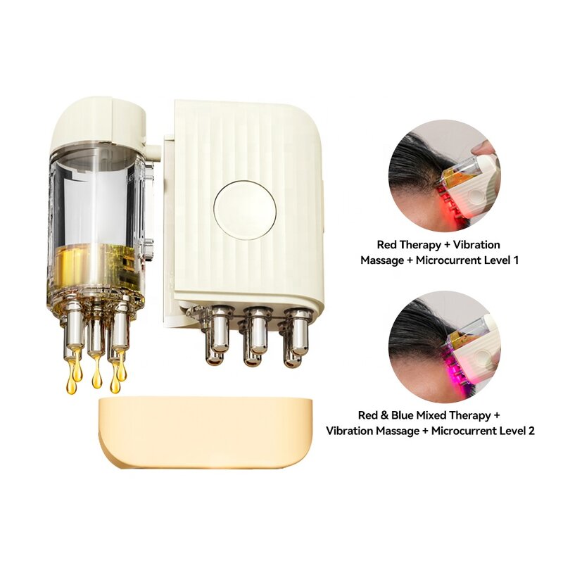 Head Care Comb Manufacturer - Kimairay Scalp Massage Device Hair Growth Serum Dispenser Oil Applicator