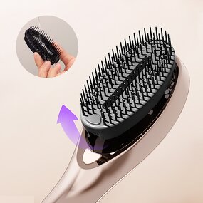 Hair Massager Comb Manufacturer - Electric EMS Red Light Therapy Vibration Head Massager for Hair Growth Scalp Massager