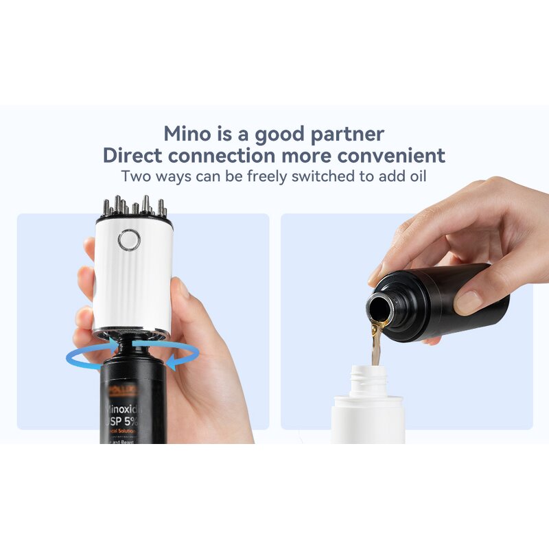 Hair Scalp Care Brush Manufacturer - Red Light Hair Growth Comb Oil Applicator Vibrating Electric Head Massager