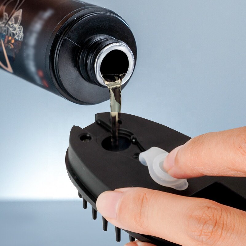 Hair Growth Oil Applicator Manufacturer - Electric Hair Oil Applicator Red Light Scalp Massager Head Oil Scalp Applicator