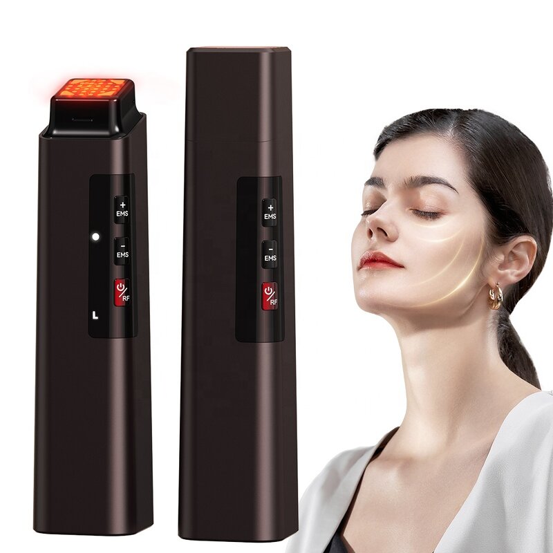 Anti-Aging Facial Massager Manufacturer - RF Radio Frequency Skin Tightening Face Lift Wrinkle Removal LED Therapy Hand Held