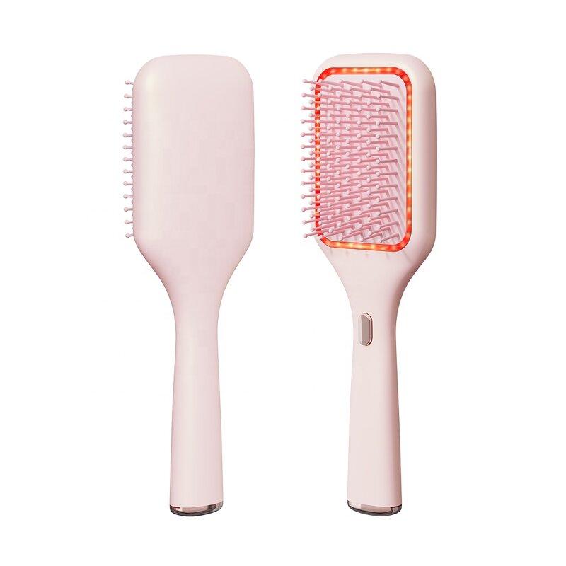 Scalp Massage Devices Manufacturer - Liquid Red Light Brush & Airbag Micro-Vibration Hair Comb for Head & Neck Relaxation