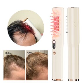 Scalp Oil Applicator Bottle Manufacturer - Effective Hair Growth Comb with Hair Follicle Detection Function