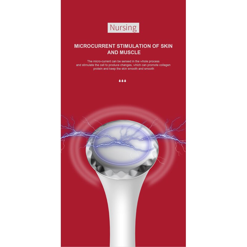 Electric Beauty Equipment Manufacturer - Imported Micro Vibrator Nutrition Facial Massage Tools with Skin Rejuvenation UK & US Plugs