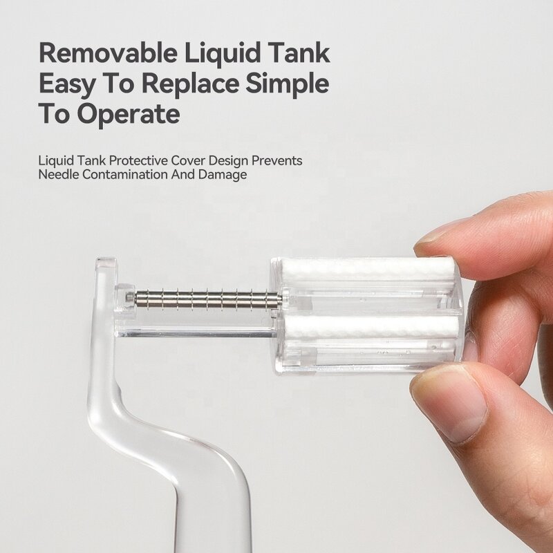 Derma Roller Manufacturer - Treatment Baldness Stainless Steel 0.25mm Head Scalp Massage Needle Hair Growth Stimulator Beard Care