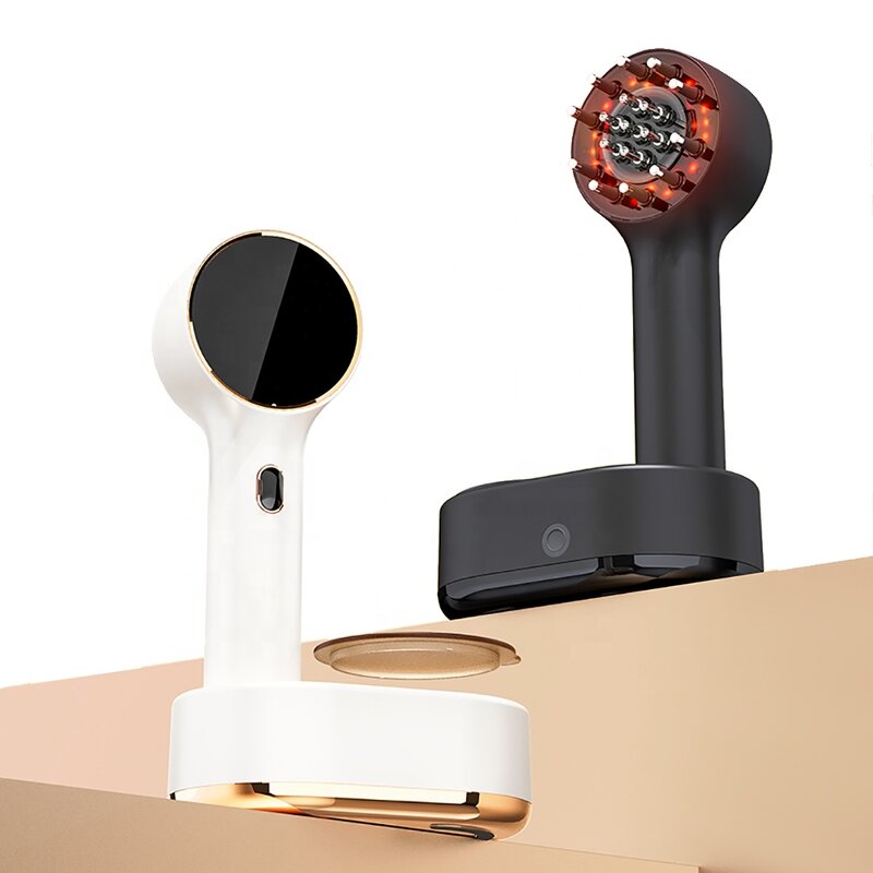 Hair Growth Brush Manufacturer - Electric Fashion with Red Light Therapy Scalp Massager Comb and Oil Applicator for Home