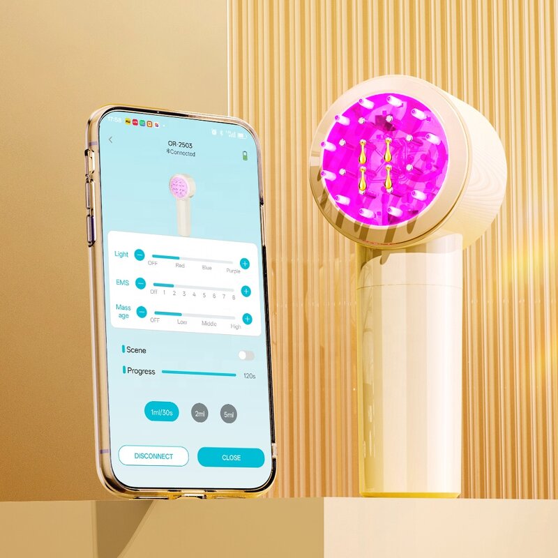 Hair Growth Comb Manufacturer - Scalp Oil Applicator Essential Oil Storage Bottles Anti Hair Loss Tool Scalp Care Device