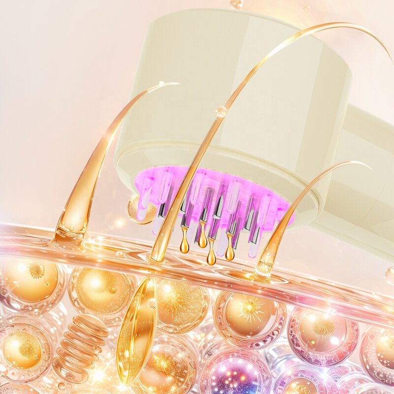 Hair Growth Comb Manufacturer - Scalp Oil Applicator Essential Oil Storage Bottles Anti Hair Loss Tool Scalp Care Device