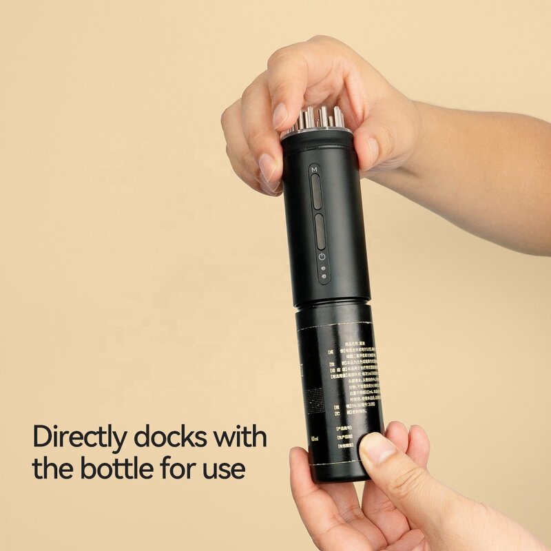 Hair Oil Applicator Manufacturer - Serum Dispenser Electric Liquid Scalp Massager Hair Growth Comb APP Based Customized