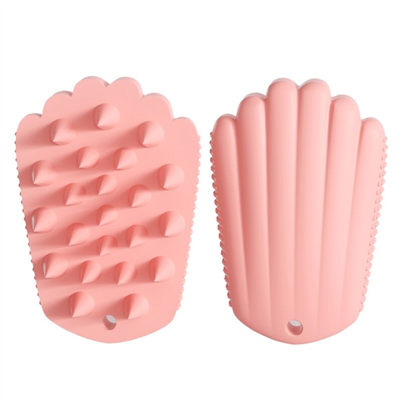 Self Cleaning Hair Shampoo Brush - Custom Private Label Silicone Women Tool