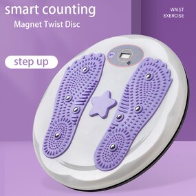 Waist Twisting Exercise Disc - Fitness Foot Massage Balance Board Trainer