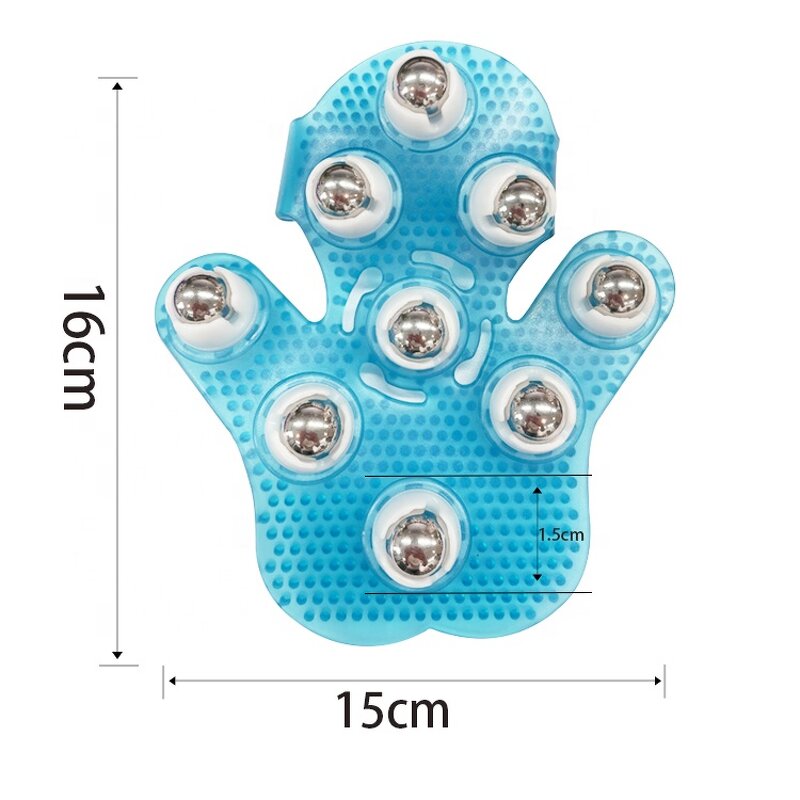 Palm Shaped Massage Glove - Handheld Roller Muscle Back Neck Joint Relief