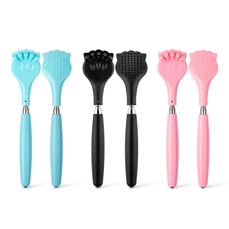 Telescopic Back Massager - Custom Cat Claw ABS Retractable Back Scratcher