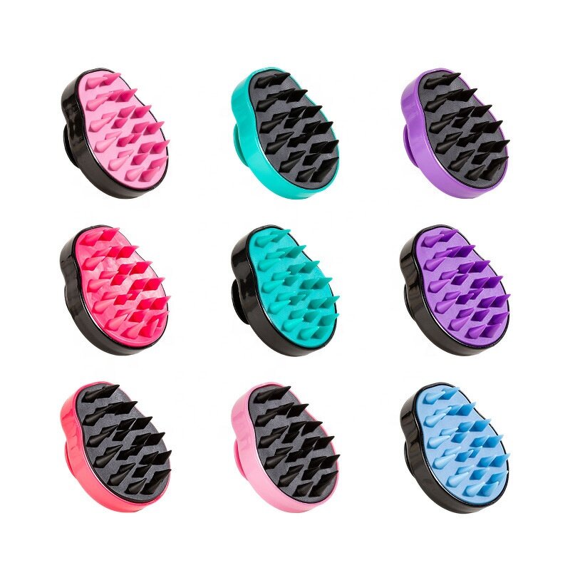 Silicone Hair Shampoo Brush - Wholesale Self Cleaning Scalp Massager Tool