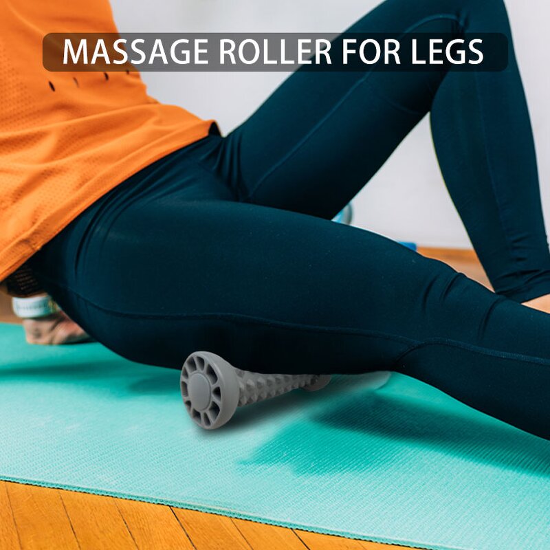 Foot Massage Roller - Custom Plantar Fasciitis Relief Trigger Point Shiatsu Tool
