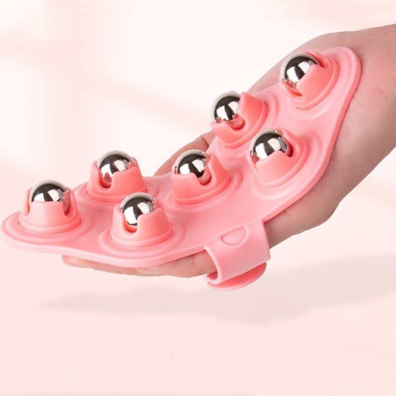 Massage Gloves Roller - OEM Custom 7 Ball Deep Tissue Anti-Cellulite Tool