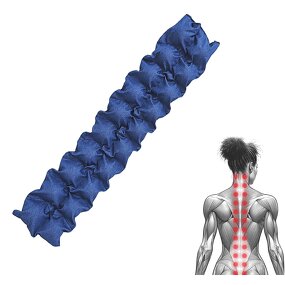 Yoga Pilates Spine Trainer - 20 Ball Lumbar Correction Back Stretch Pad
