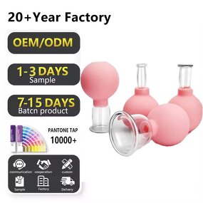 Silicone Facial Cupping Cups - Custom Anti-Cellulite Vacuum Therapy Set