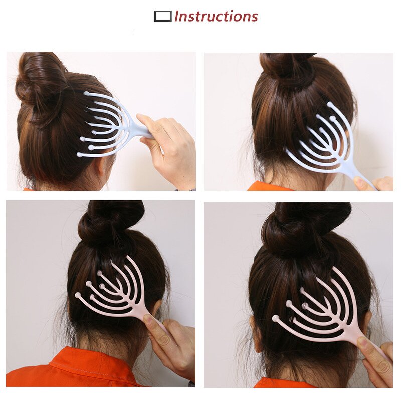 Mini Head Massager - Wholesale Cheap Nine-claws Beads Scalp Massage Tool