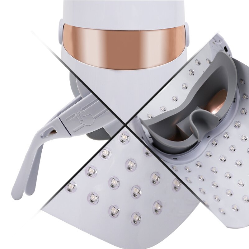 LED Light Therapy Mask Manufacturer - 3 Color Anti Aging Device Facial Machine Beauty Products for Women